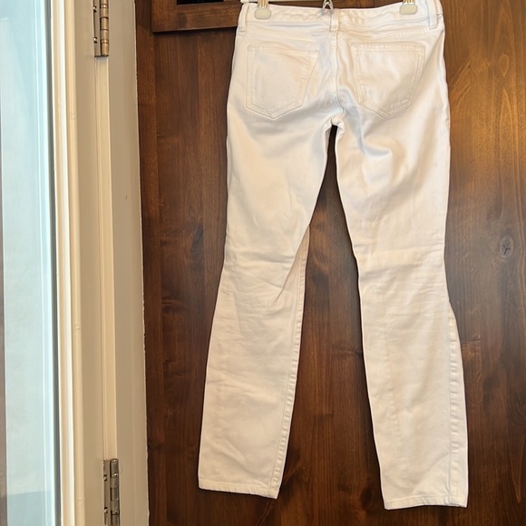 Banana Republic white ankle length skinny jeans - Picture 2 of 4